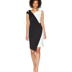 Calvin Klein Women's Sleeveless Color Block Sheath